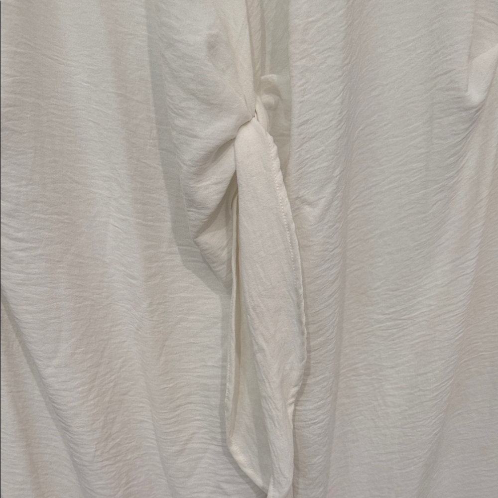 Zara white Midi Dress size M - Picture 3 of 8